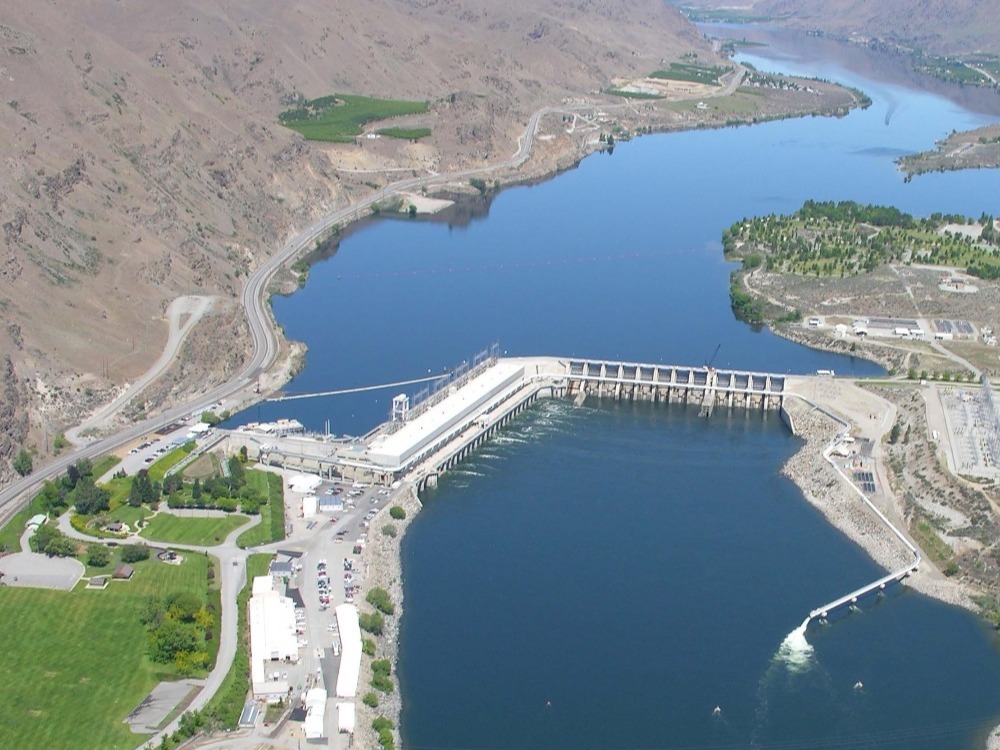 Rocky Reach Dam 1980