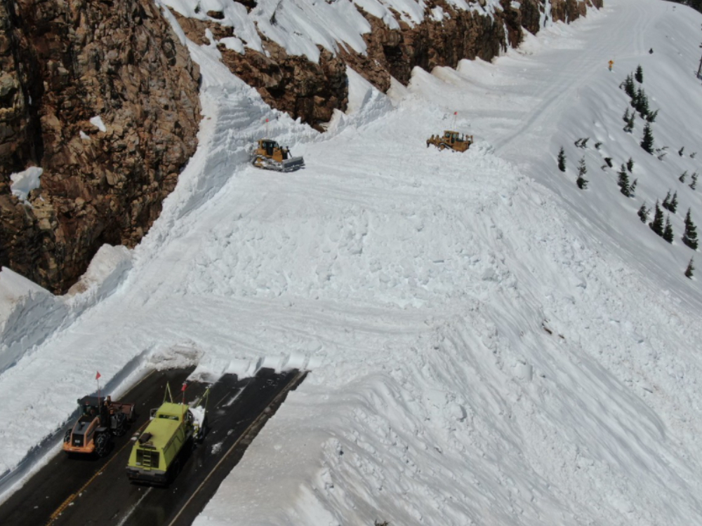 Snow Removal Continues on North Cascades Highway Lake Chelan News and