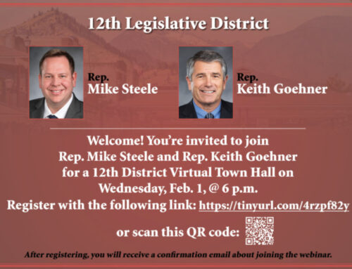 Register now for 12th District Virtual Town Hall