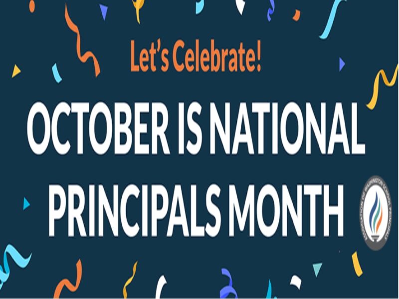 October Is National Principals Month - Lake Chelan News And Information