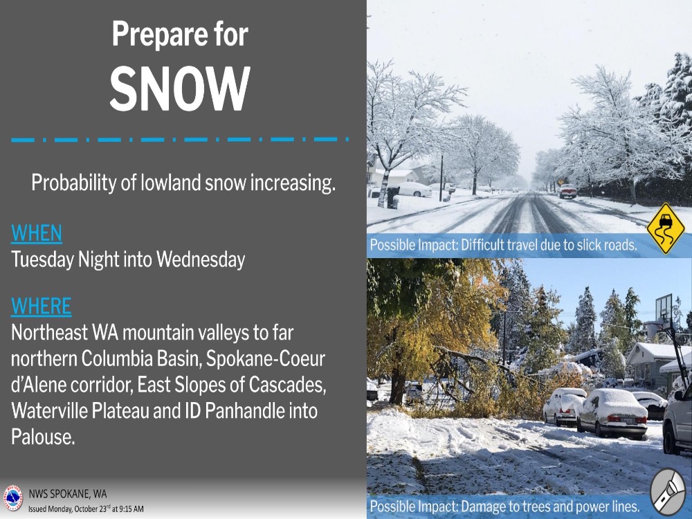 Washington's First Snowfall in 2023: When and Where to Expect It