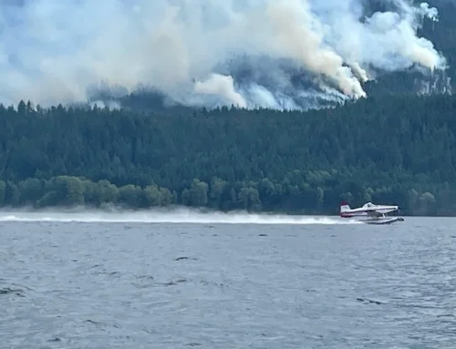 Firefighters aided by Air Attack and Support in North Cascades National Park