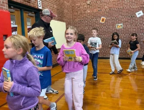 Community Support Brings Author Ben Clanton to Morgen Owings Elementary
